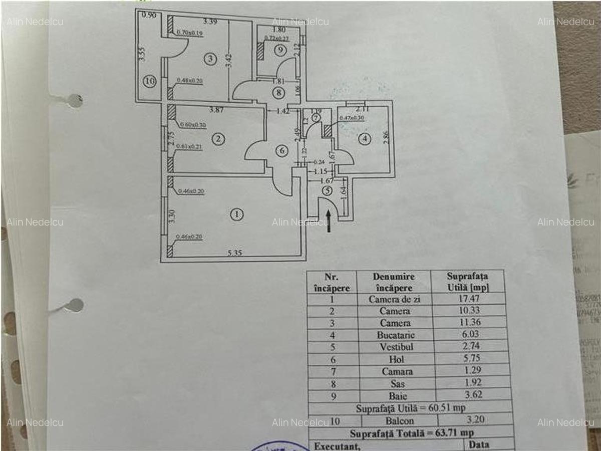 Apartament 3 camere Brancoveanu - 7