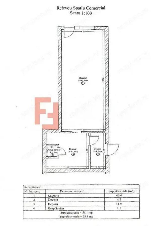 Spatiu comercial cu vitrina - zona centrala - Mosnita Noua - ID C8578 - 3