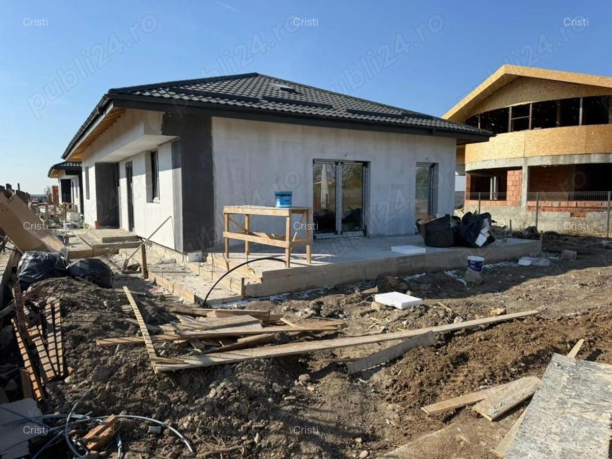 Casa Individuala Parter+Mansarda Clinceni, Pompa de caldura+panouri fotovoltaice. - 2