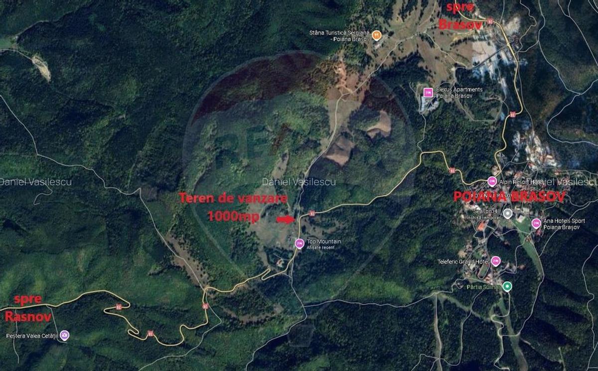 Teren de vis la poarta statiunii turistice Poiana Bra?ov... - 3