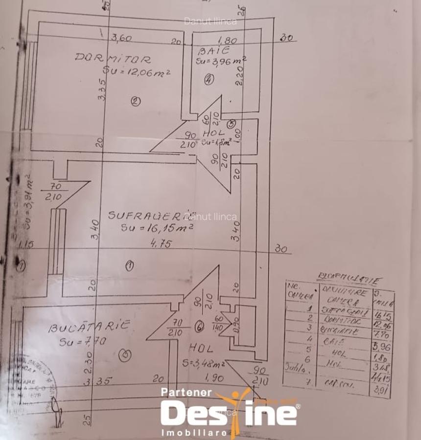 Pascani zona Deal - apartament 2 camere 48 mp, izolat, mobilat si utilat - 8
