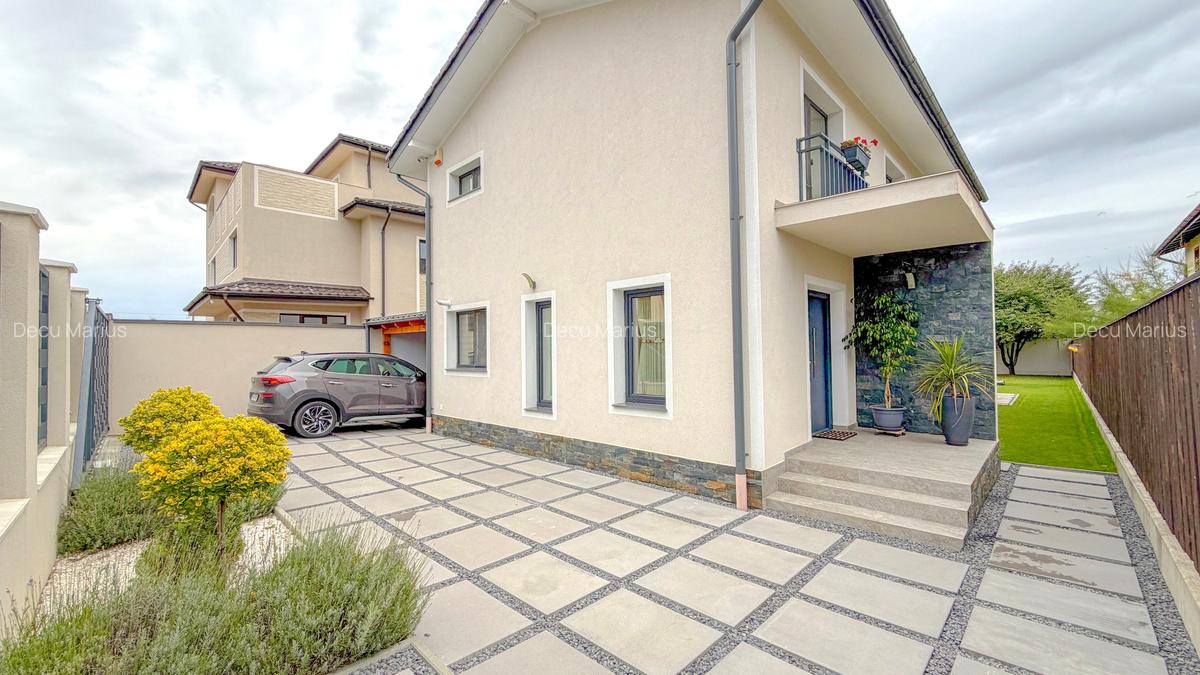 Casa premium, peisagistica, utilitati complete, Stupini - 5