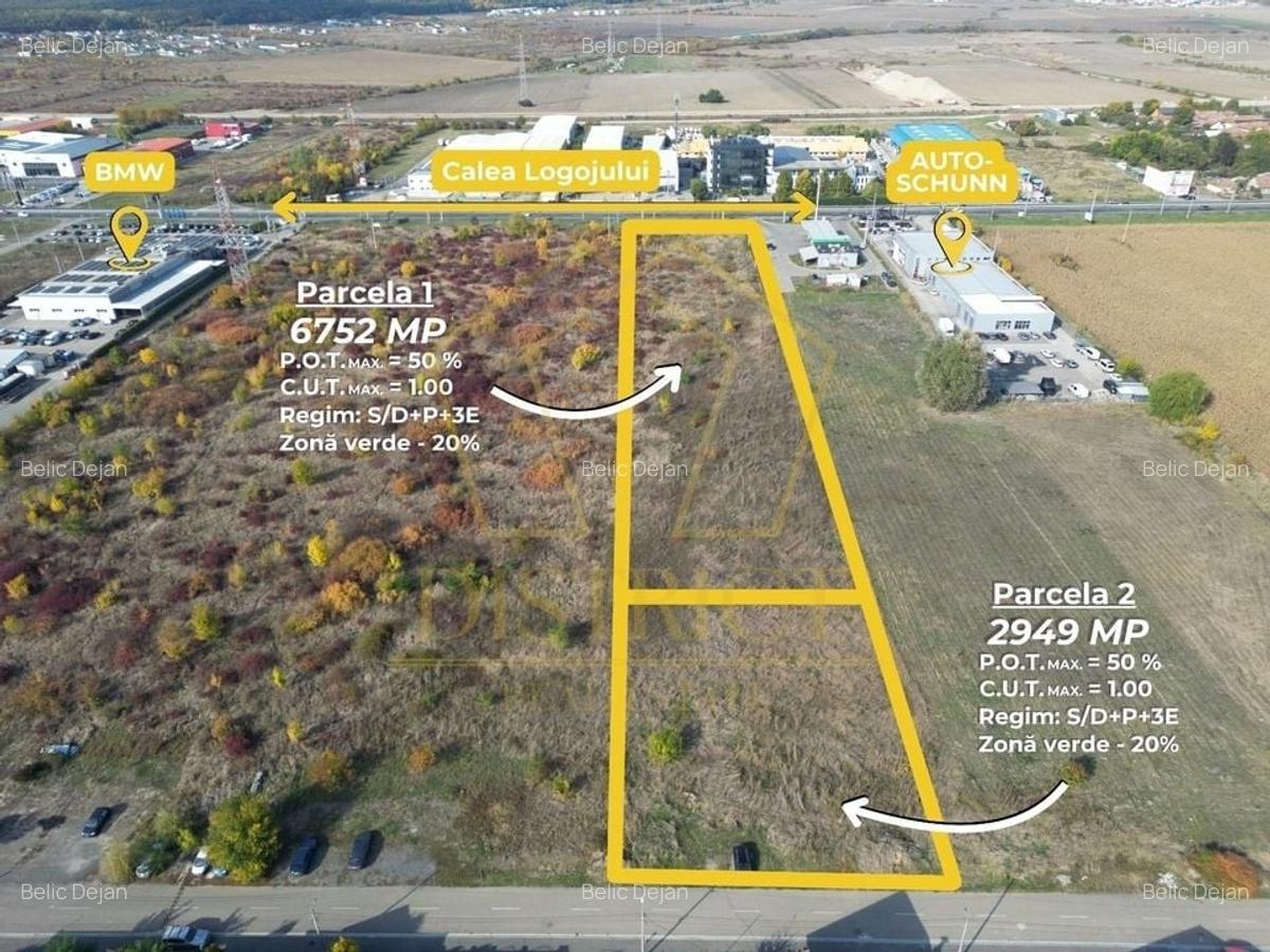 Teren intravilan cu PUZ | 6.752mp | Lugojului - 1 Teren intravilan cu PUZ | 6.752mp | Lugojului - 1