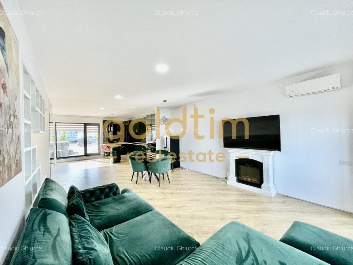 Apartament cu 3 camere decomandat, mobilat în Pipera - 14