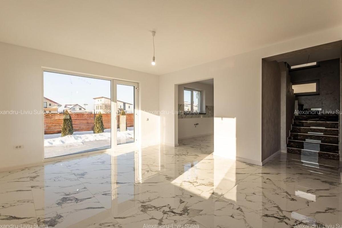 Vila premium cu patru camere la cheie, teren 500mp, Ghimbav - 8