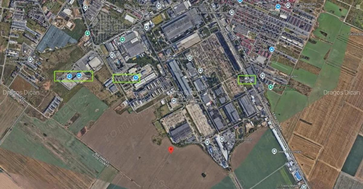Teren Intravilan 5510mp Metalurgiei - Jumbo Auchan - 1