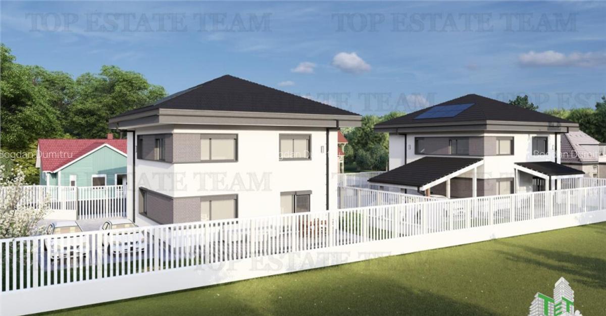 Vila de lux, independenta energetic, 255mp, 650mp teren, lan - 5