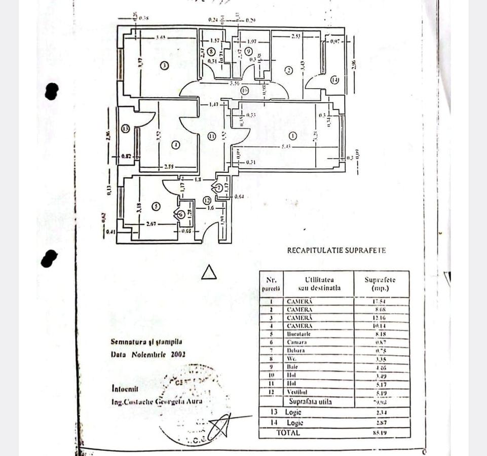 Crangasi Ceahlaul, 3 camere modificat din 4, centrala proprie, mobilat - 20