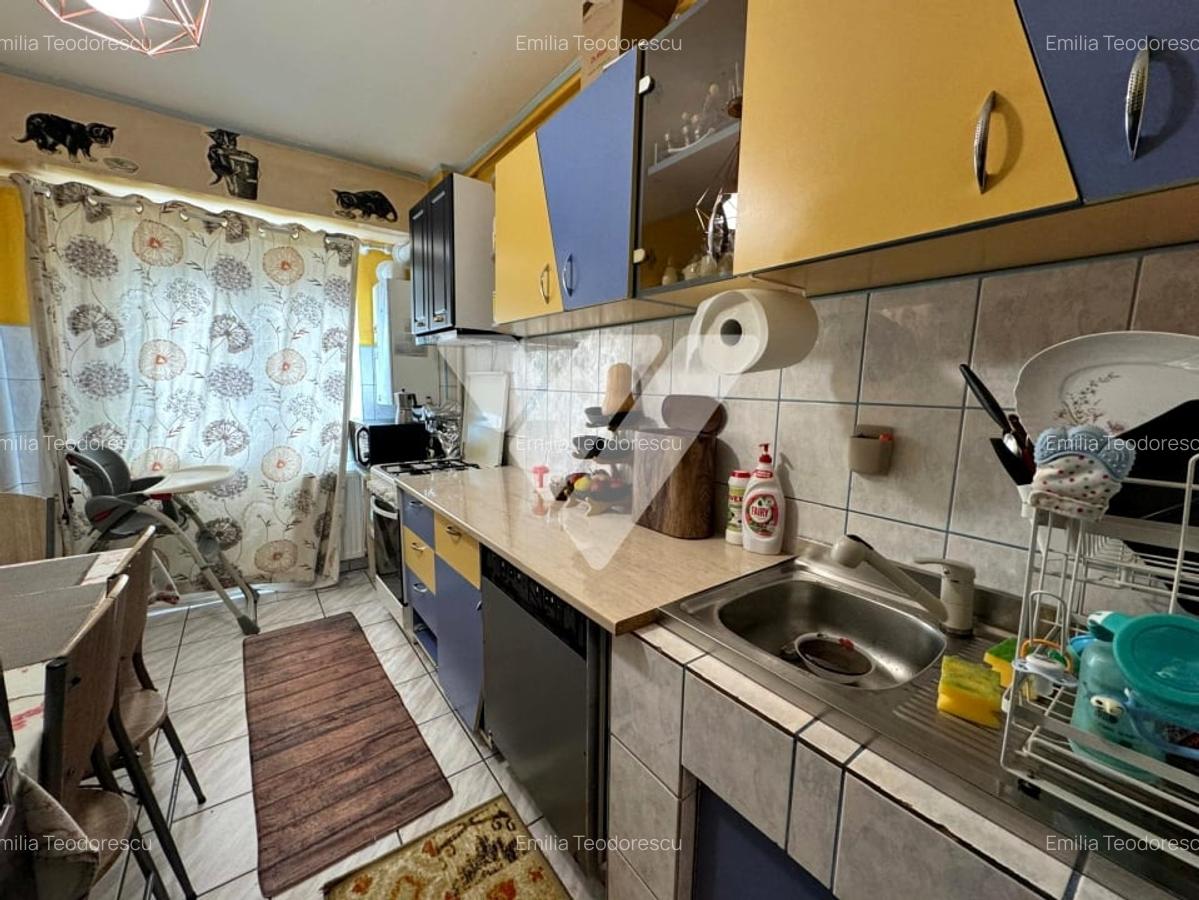 Apartament 65 mp 3 camere 2 bai balcon si pivnita Valea Aurie Sibiu - 6