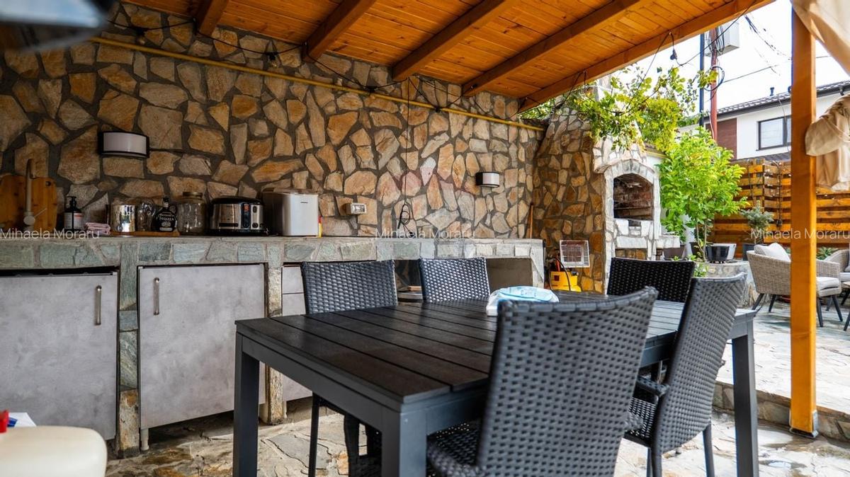 Vanzare - vila 4 camere de complet mobilata, str. Caisului - Dobroesti - 40