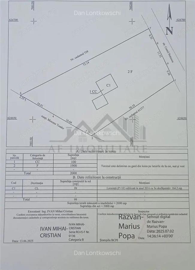 Pietrarie Vila P+1 s=164mp garaj beci teren 2000mp livada vie zona verde - 11