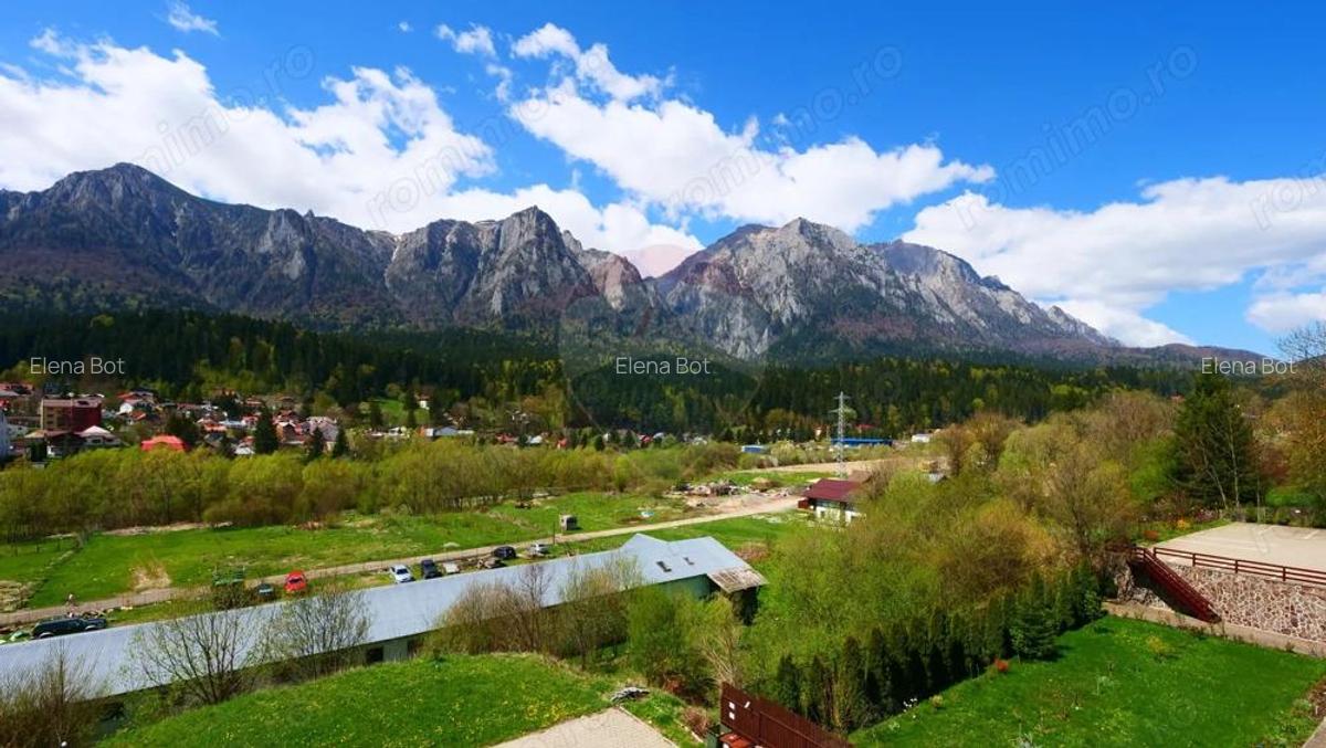 Vedere superba spre Bucegi, langa Castelul Cantacuzino ! Comision 0% ! - 7