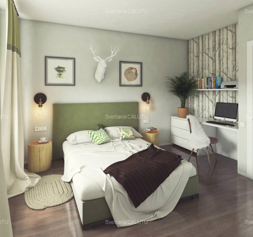 Apartament cu 3 camere semidecomandat în Moșilor - 20