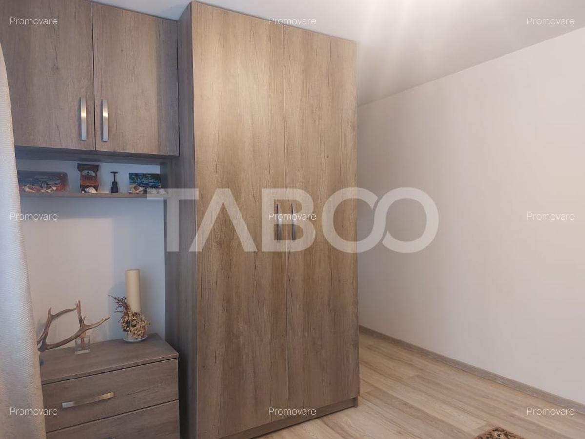 Apartament la casa 97 mpu 5 camere 2 bucatarii 3 bai gradina Cisnadie - 16