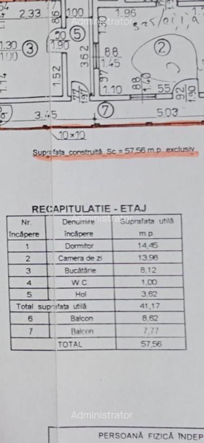 Apartament in vilă+garsoniera+teren centru - 17