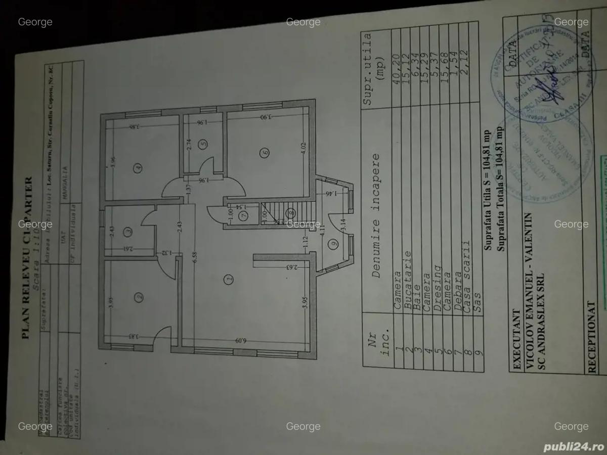 Saturn De vanzare casa cu teren 1001mp - 5