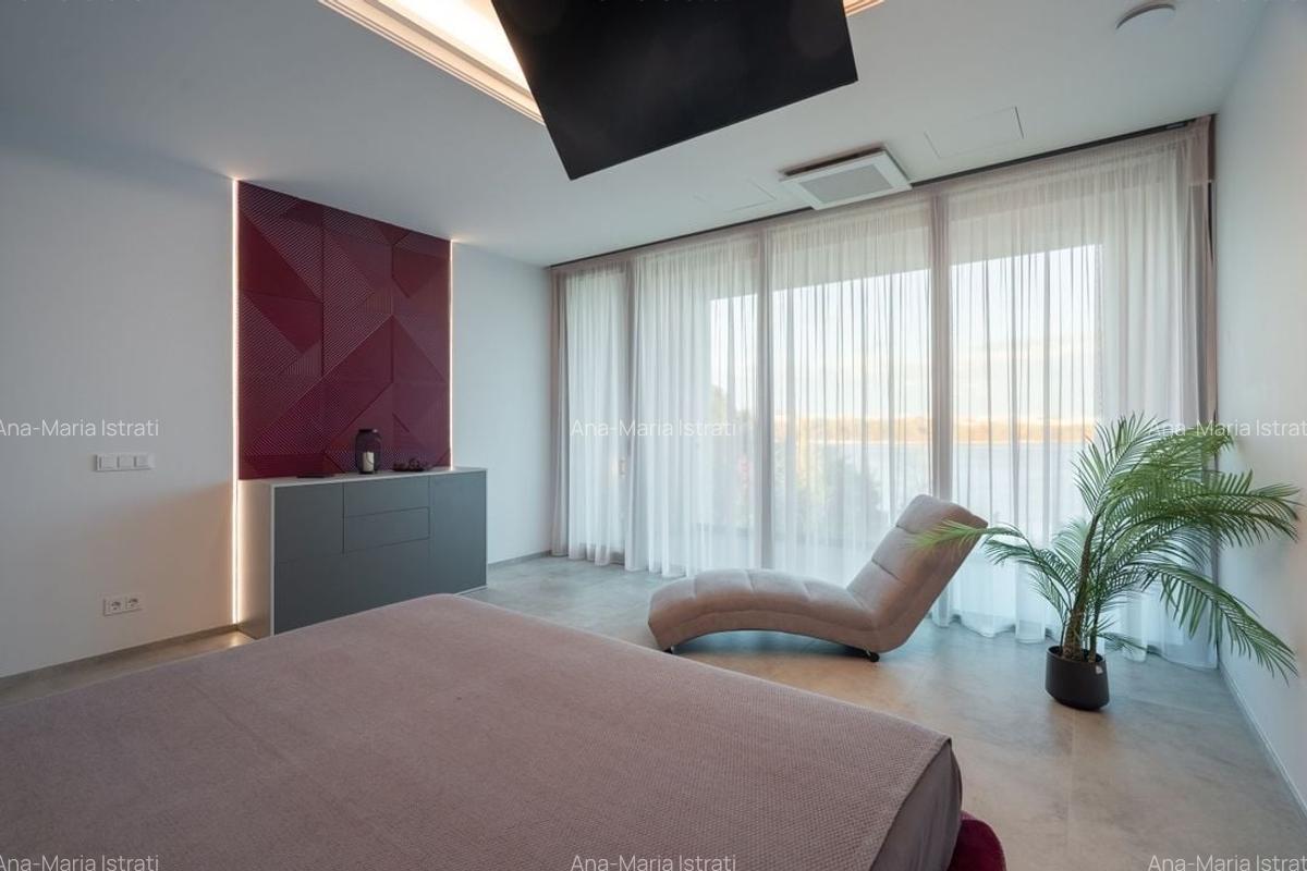 Smart-Home nZEB spectaculoasa Bucuresti Sector1 cu deschidere lac - teren 2000mp - 34