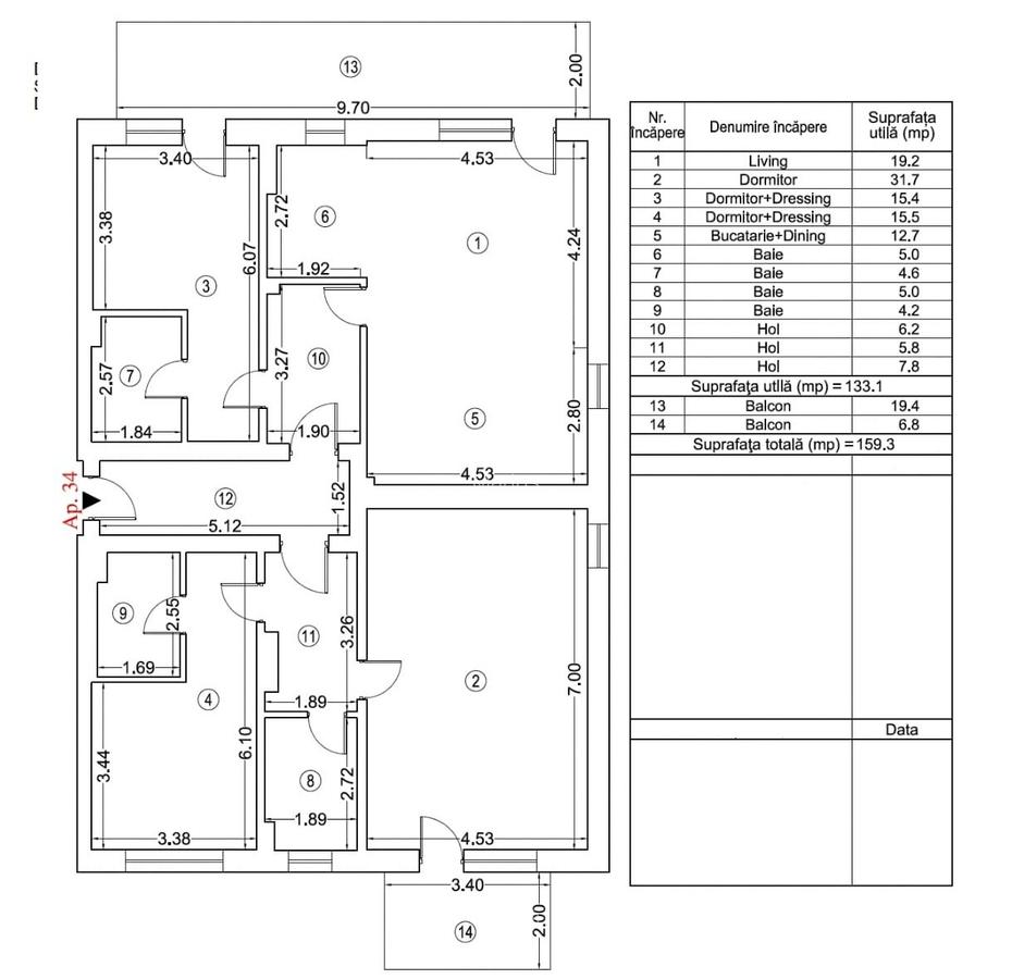 4 camere Iancu Nicolae bloc nou - 2