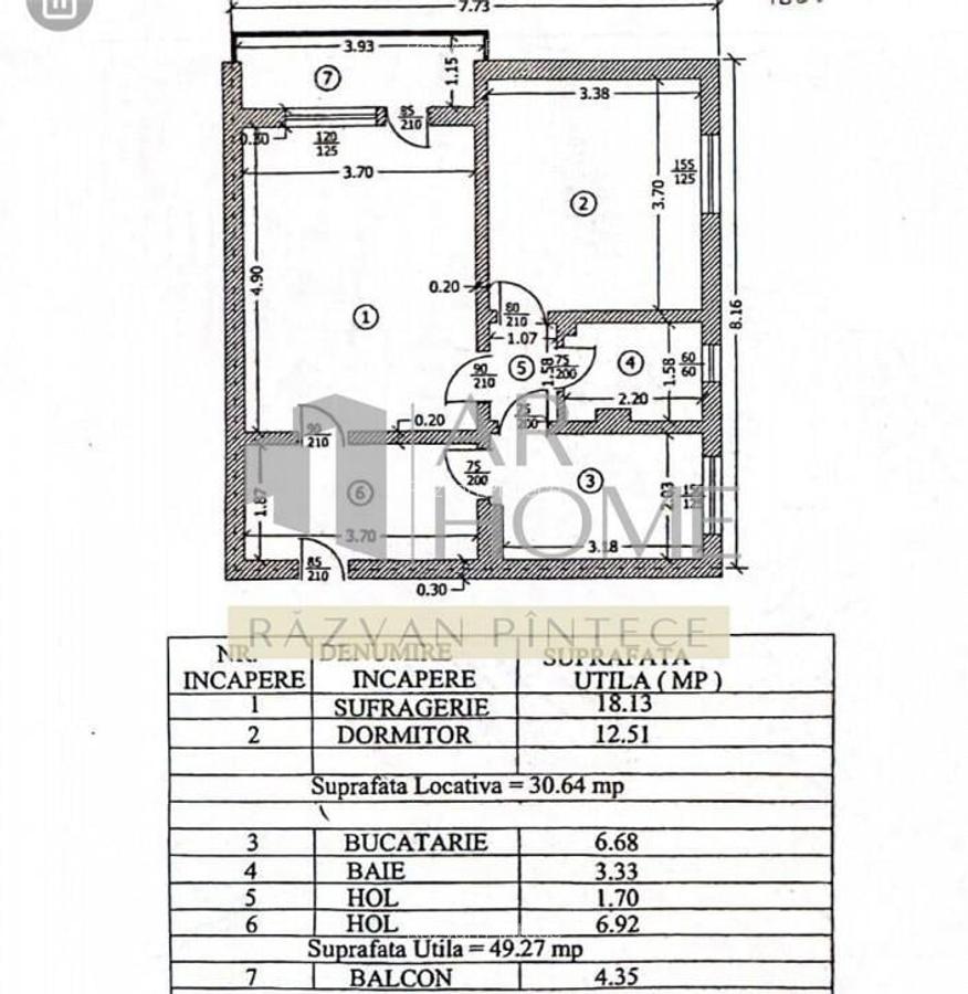 Apartament 2 camere, confort 1 circular, zona Vest, Ploi... - 2