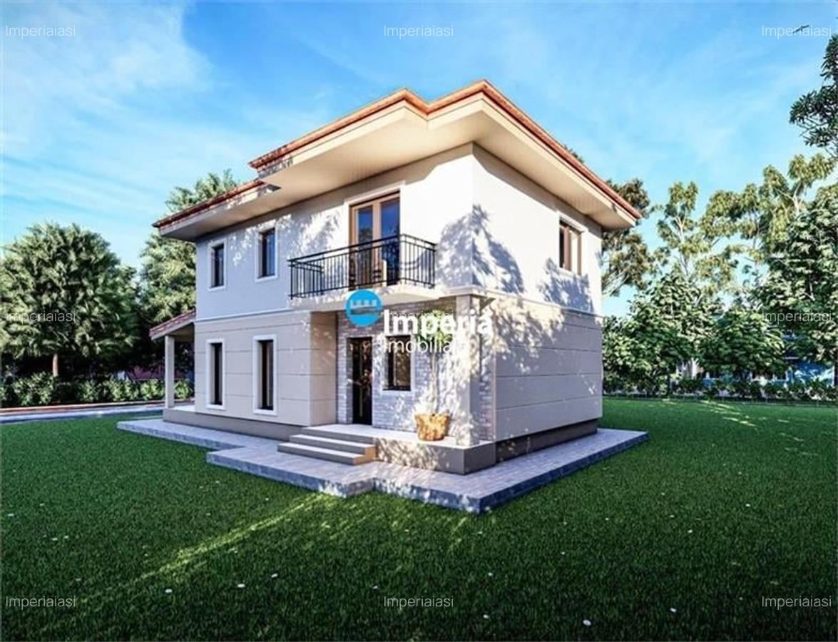 Casa 4 cam, 350 teren, canalizare, Cartier nou  Miroslava - 8