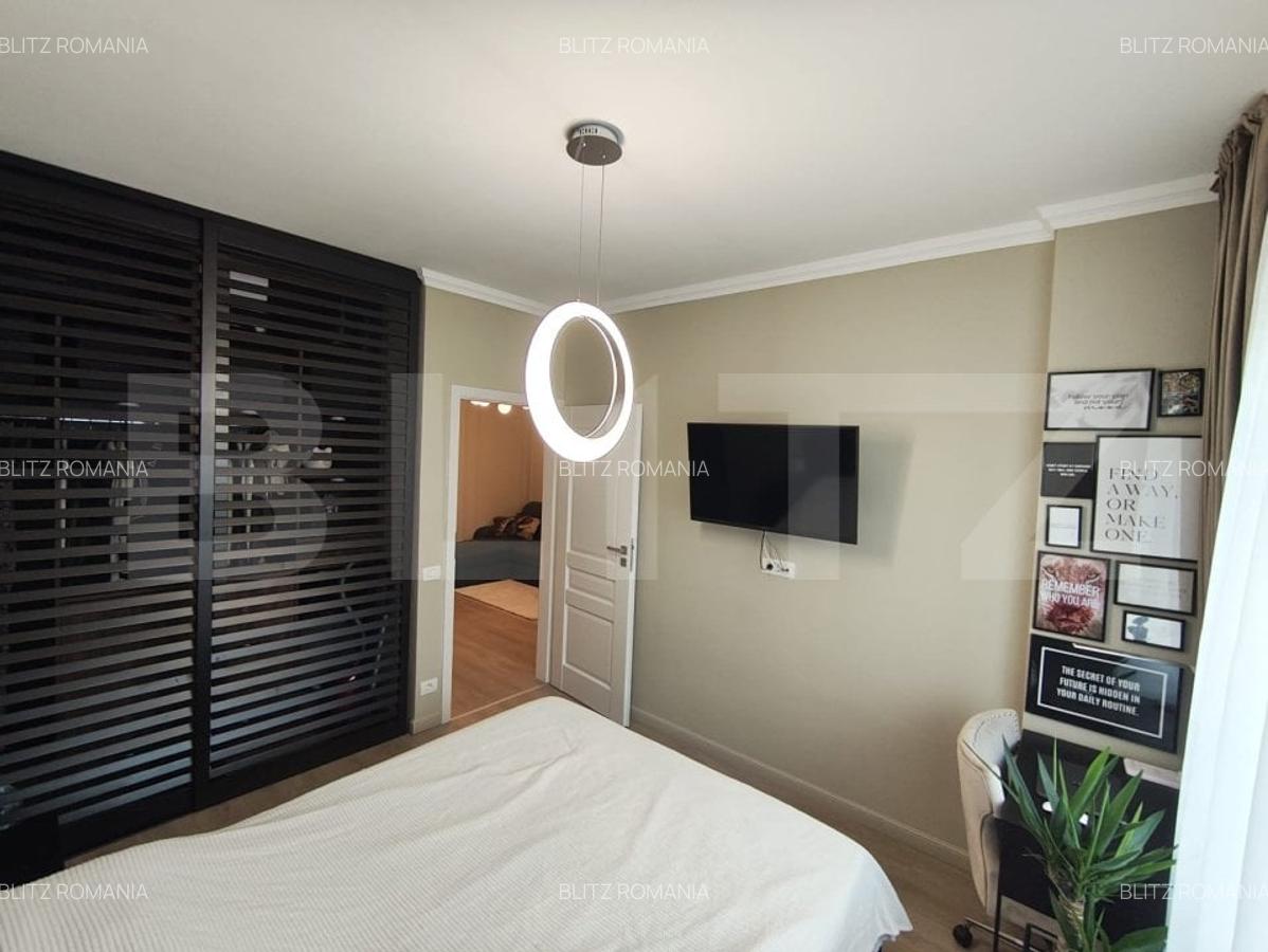 Apartament cu 2 camere, mobilat lux terasa 40 m deasupra +parcare zona Ceyrat - 12
