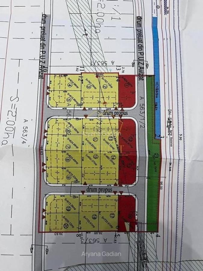 Teren intravilan pentru locuinte 7788 mp I Sacalaz - 1
