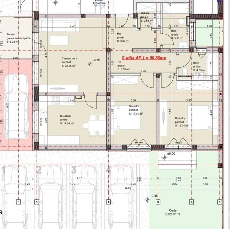 Giroc-Neptun | 3 Camere | Curte proprie | Decomandat | Lift | Disponibil imediat - 13