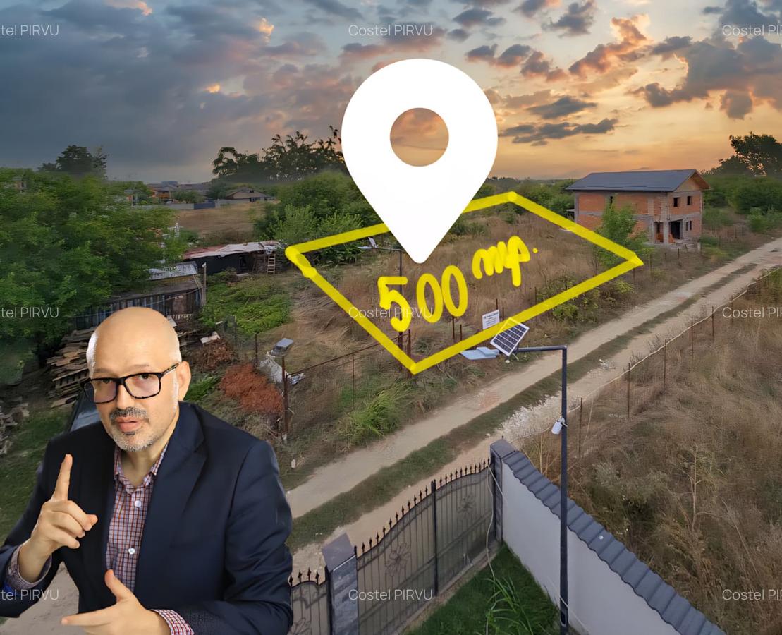 Oportunitate Unică în Arealul Lacul Morii: Teren 500mp pentru Vilă, Zonă Nouă - 1
