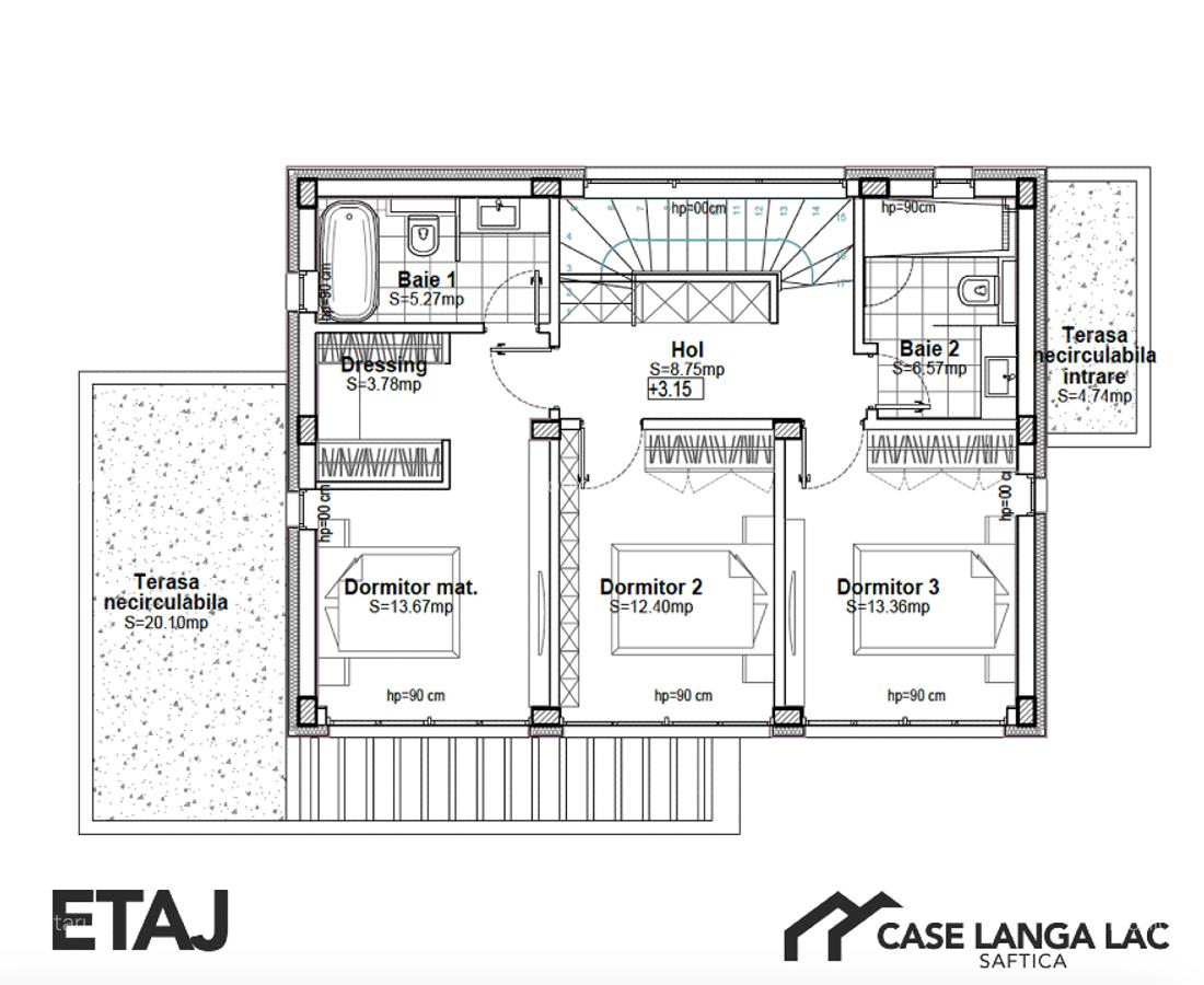 Case Langa Lac - Case noi de lux pe malul lacului Săftica – 4 unități - 14