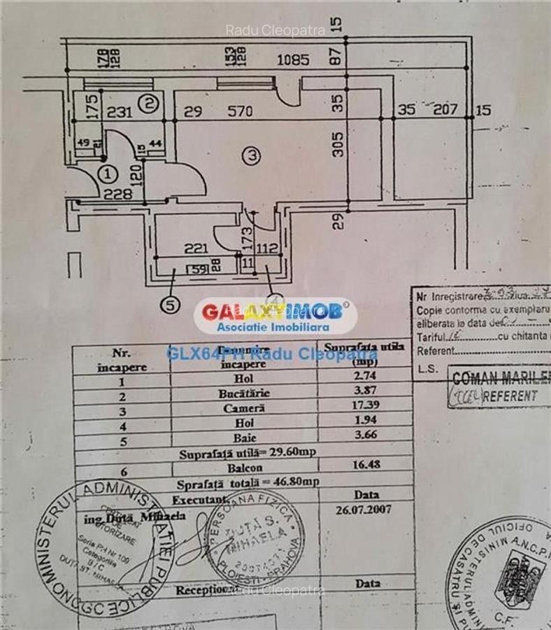 Vanzare garsoniera in Ploiesti, zona Cina - 14