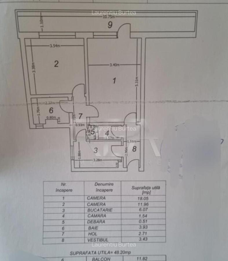 2 camere 60mp, 6/11, Piata Gorjului, 30m metrou - 9