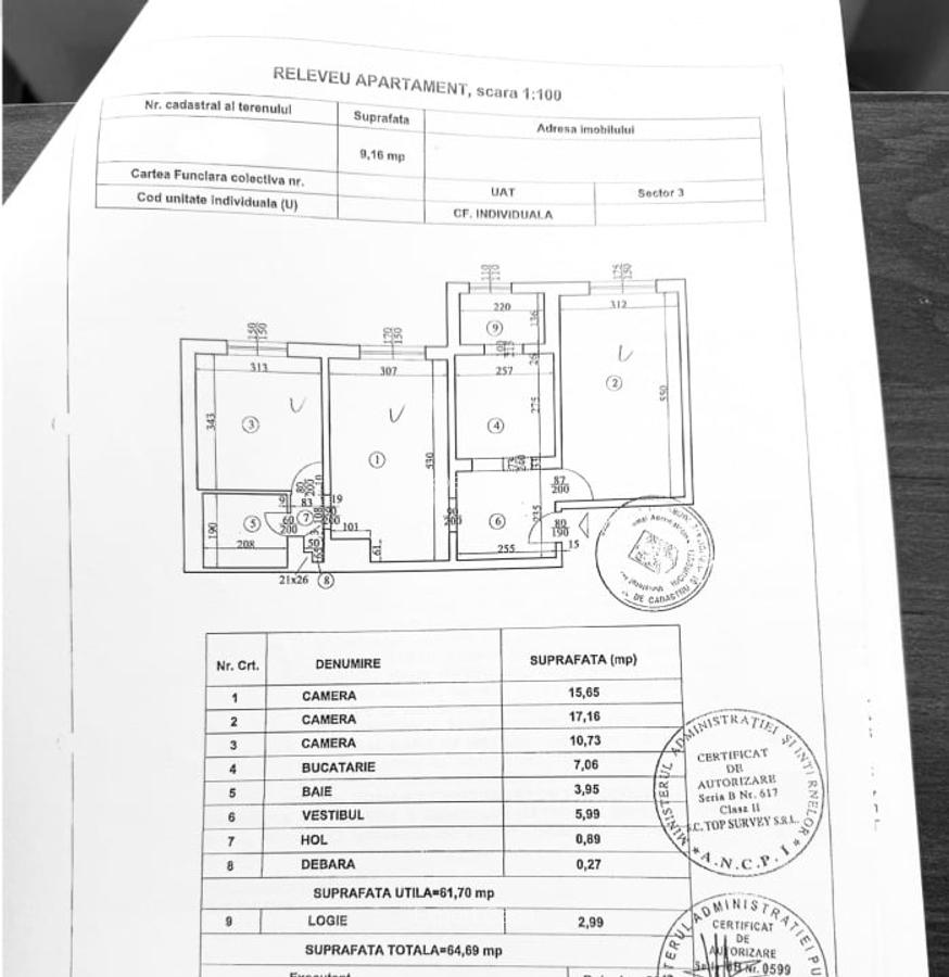 3 Camere | Dristor | Vitan | 5 Minute metrou | Centrala - 12