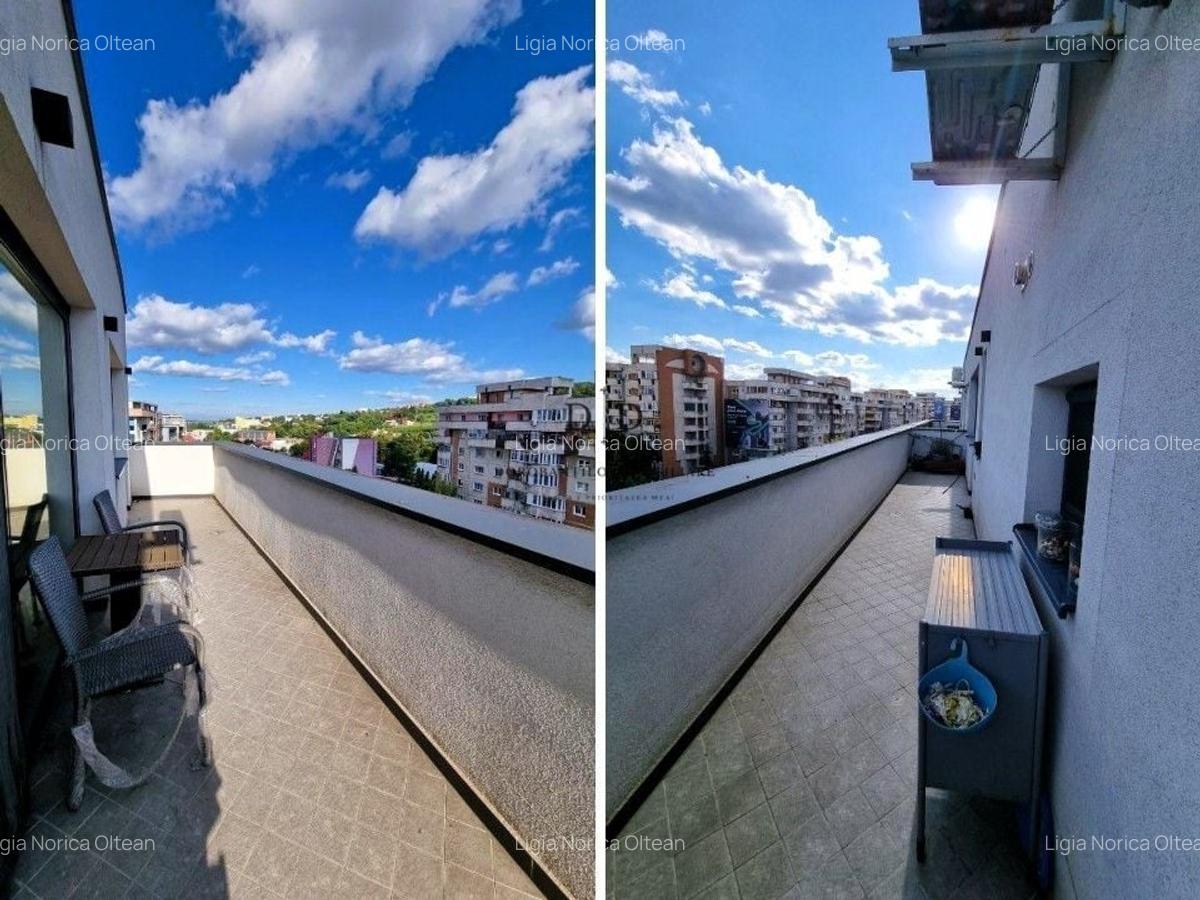 Penthouse LUX chirie 3 camere 90mp|+ 2 bai-parcare| Centru| Platinia - 11