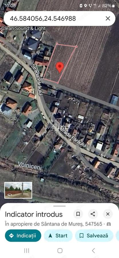 Teren 1 000 Mp cu deschidere de 27 De Vanzare, Sanata de Mures - 2