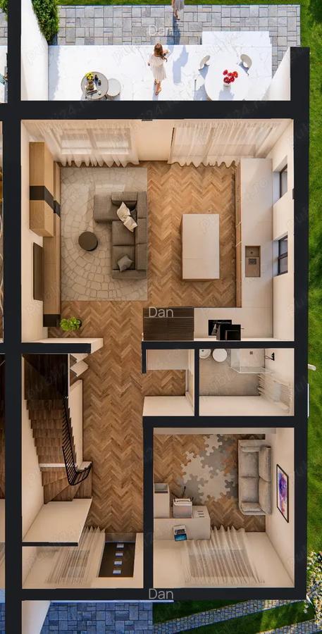 Casa noua tip duplex Timisoara asfalt toate utilitatile - 5