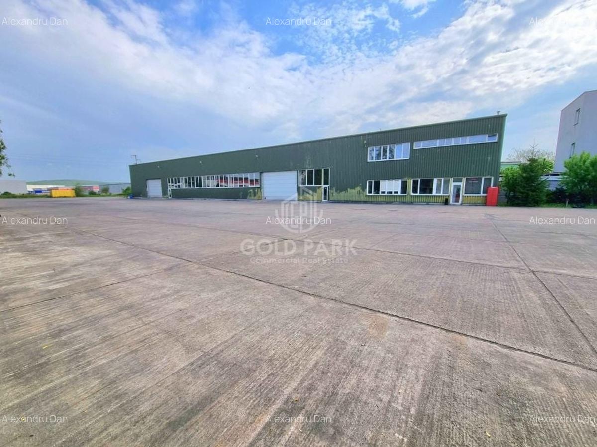 Spatiu Industrial - Zona Apahida - Teren Imprejmuit 3,058 mp+Birouri - 4