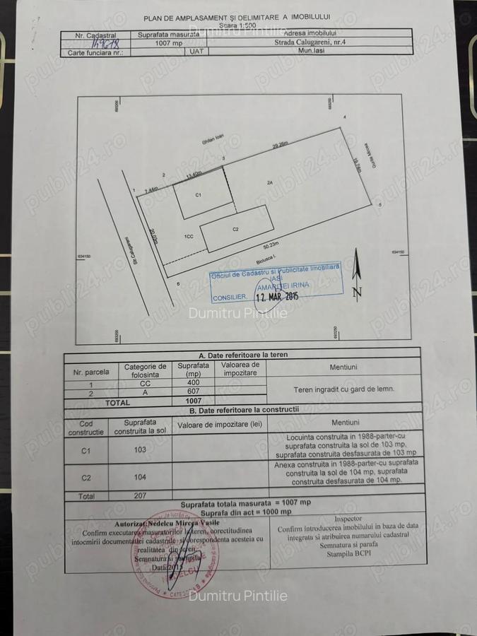 Casa si anexa de vanzare str.Calugareni, cartier Crucea Rosie - 2