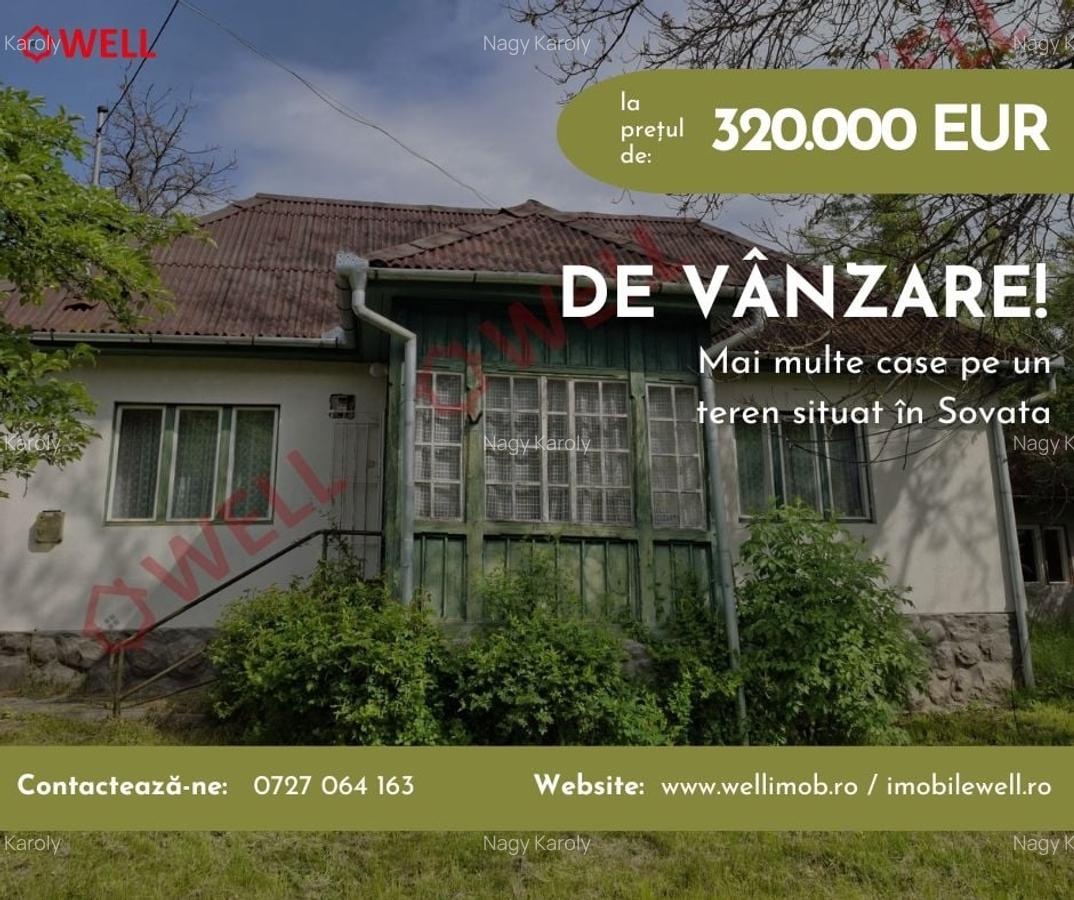 Casă cu 3 camere în Sovata - 1