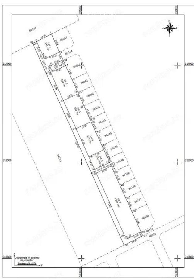 Teren Intravilan Rate Com Berceni | utilitati: curent in zona | #UG10 - 4