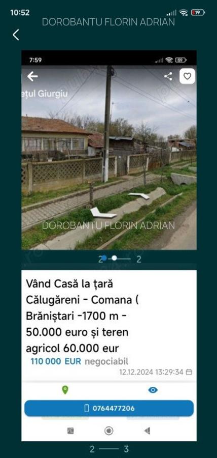 De vanzare urgent Casa Ilfov, Brani?tari(Cadastru,Intabulare ) - 3