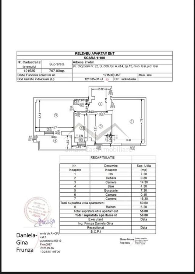 Apartament 2 camere decomandat Nicolina2 - 12