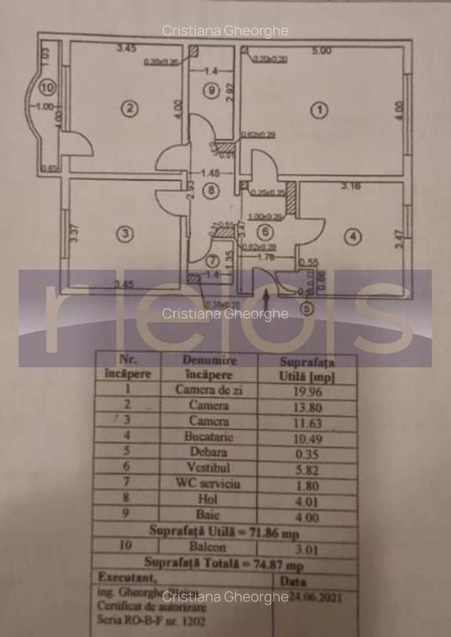 VANZARE- 3 -CAMERE -NERVA TRAIAN -TIMPURI NOI - 7
