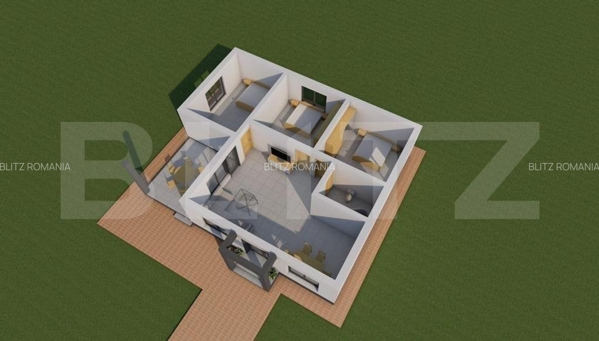 Casa familiala cartier nou 125mp, 576mp teren Valea Voievozilor - 6