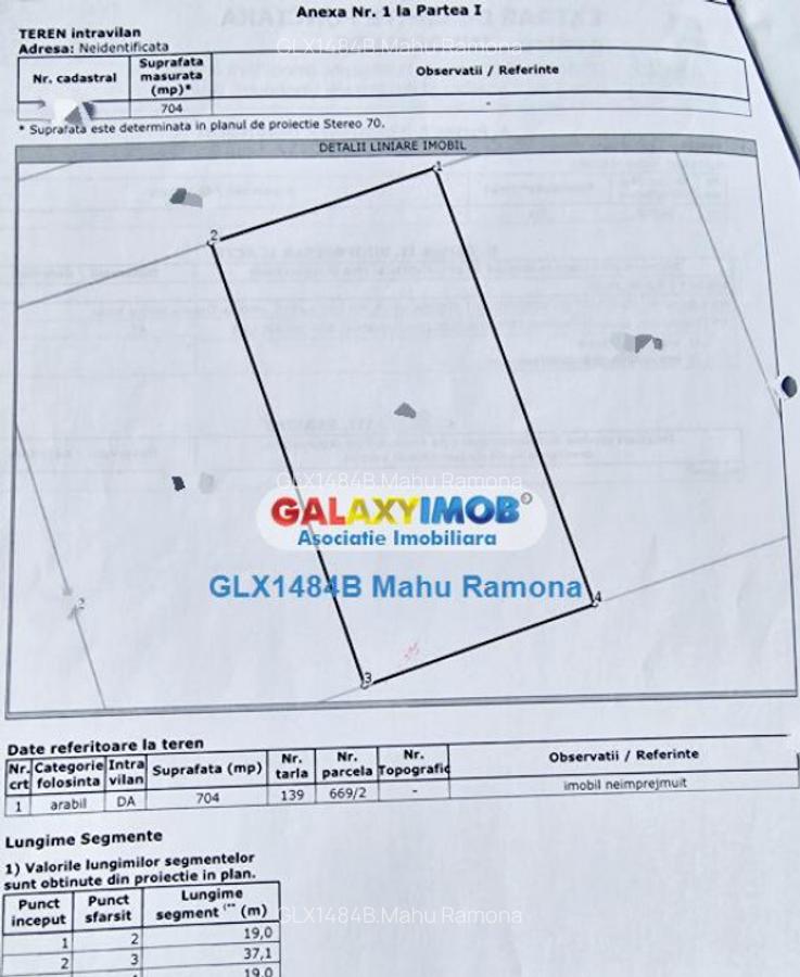 Teren pentru constructie case, 1408 mp Balotesti, zona inel - 3