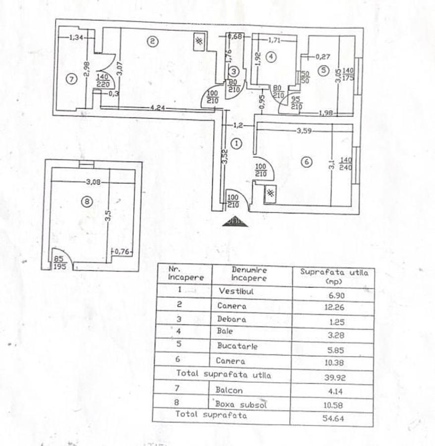 Apartament cu 2 camere decomandat în Floreasca - 8