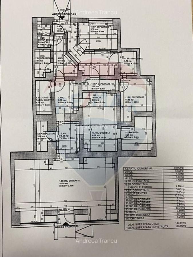 Spatiu comercial de 149.6mp de inchiriat in zona Pantelimon - 1