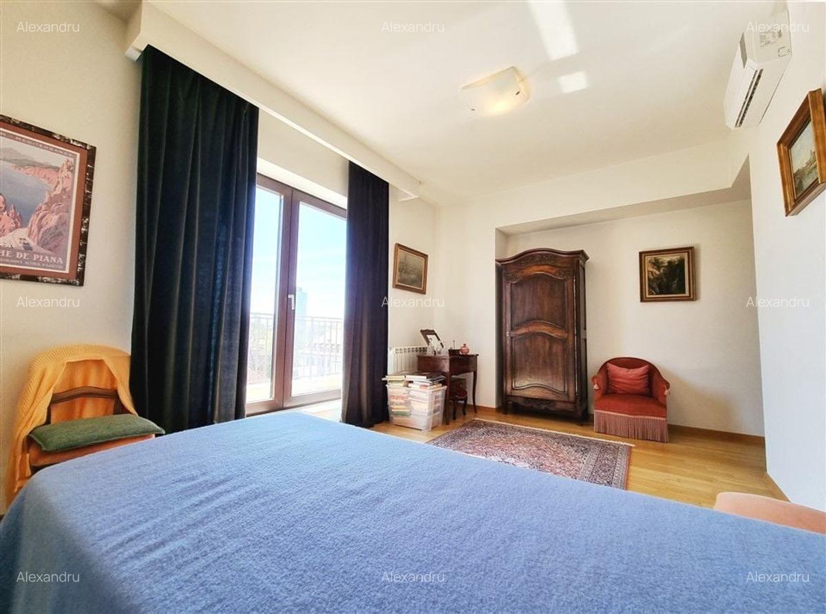 Penthouse cu 5 camere decomandat, mobilat în Kiseleff - 23