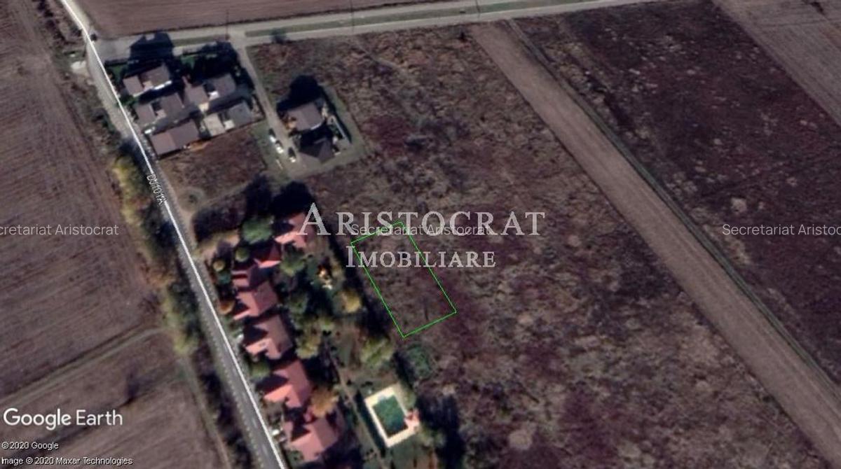 Teren intravilan în Corbeanca - utilități/deschidere mare - 2