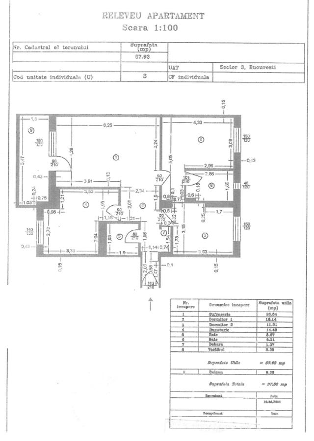 Apartament cu 3 camere decomandat în Vitan - 16