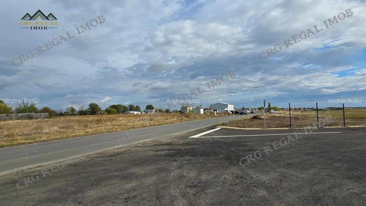 Teren Comuna Berceni rate 36 luni Gaz Curent Apa pe Strada - 4